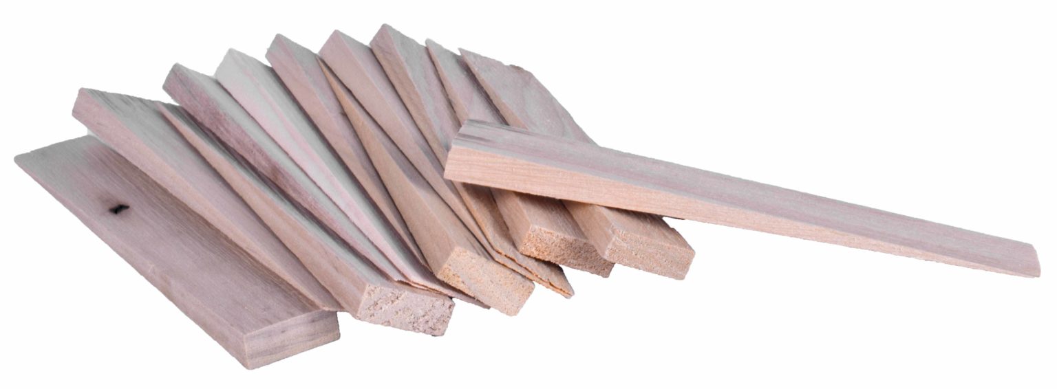 Wood Wedges 1″ West State Billiard Supply Wholesale Division