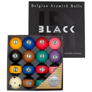 Aramith "Black" Tournament Ball Set