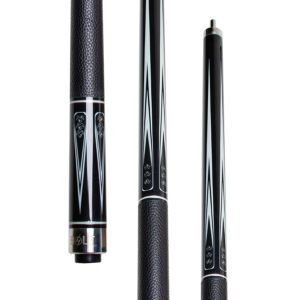 WSB-311D| 2pcs. Bolt Kamui Black Tip Cue