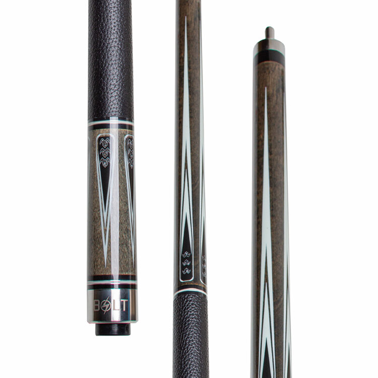 WSB-311A | 2pcs. Bolt Kamui Black Tip Cue