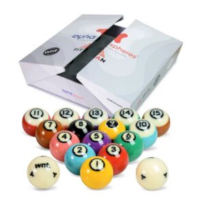 Dynaspheres Titan 572 Pool Ball Set